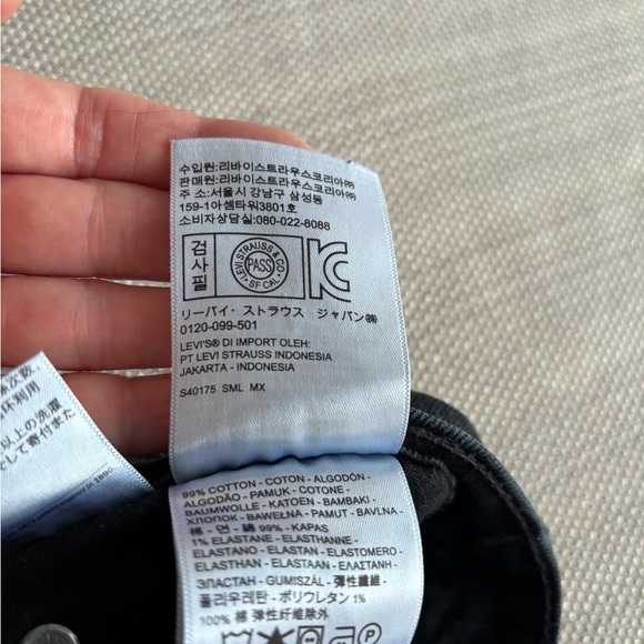 Levi’s Men’s Black Slim Fit Jeans 31x32 - Picture 11 of 11